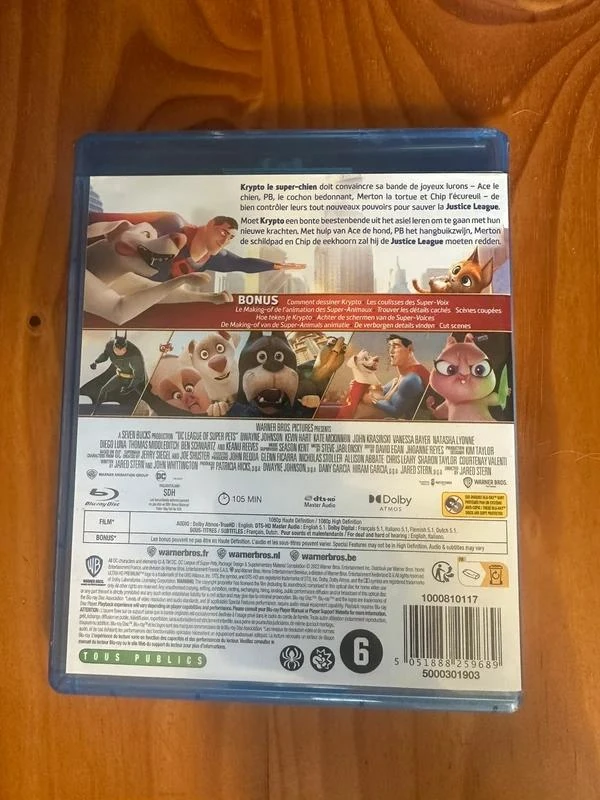 blu-ray dc krypto y los super-animales – photo 4